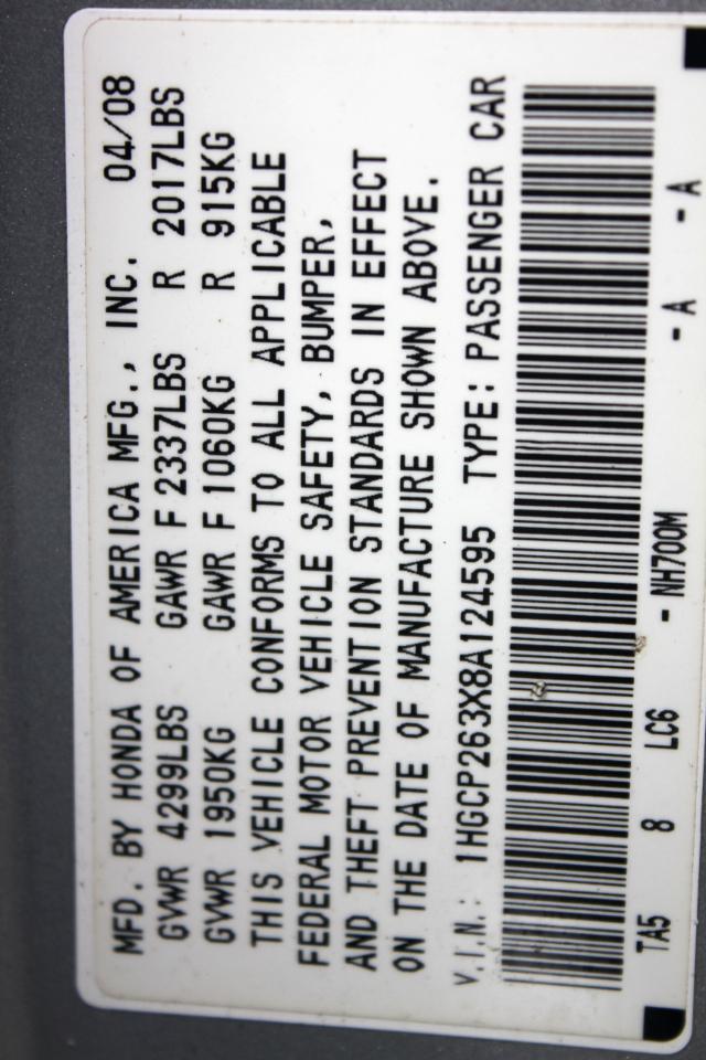 Honda Accord LX sedan AT 2008