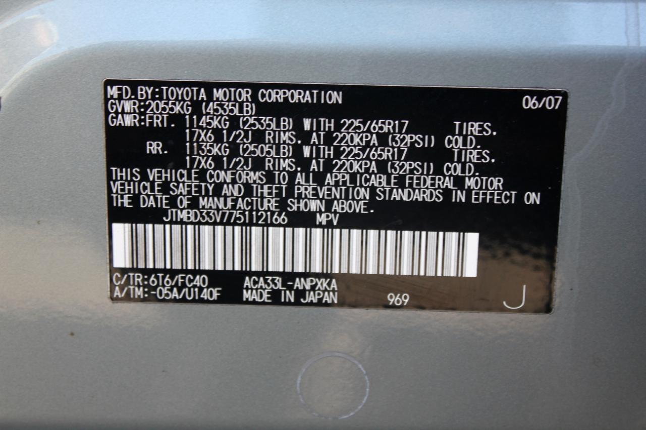 Toyota RAV4 Base I4 4WD 2007