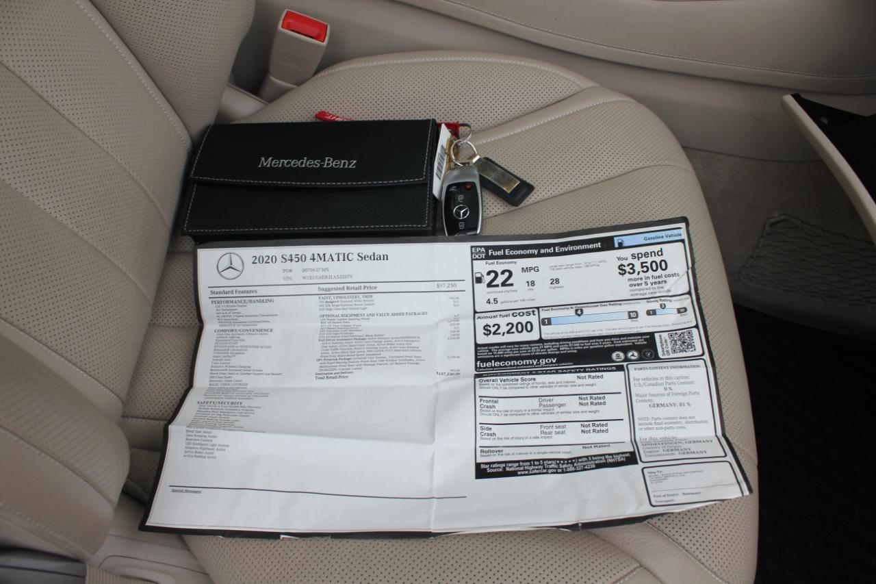 Mercedes-Benz S-Class S450 2020