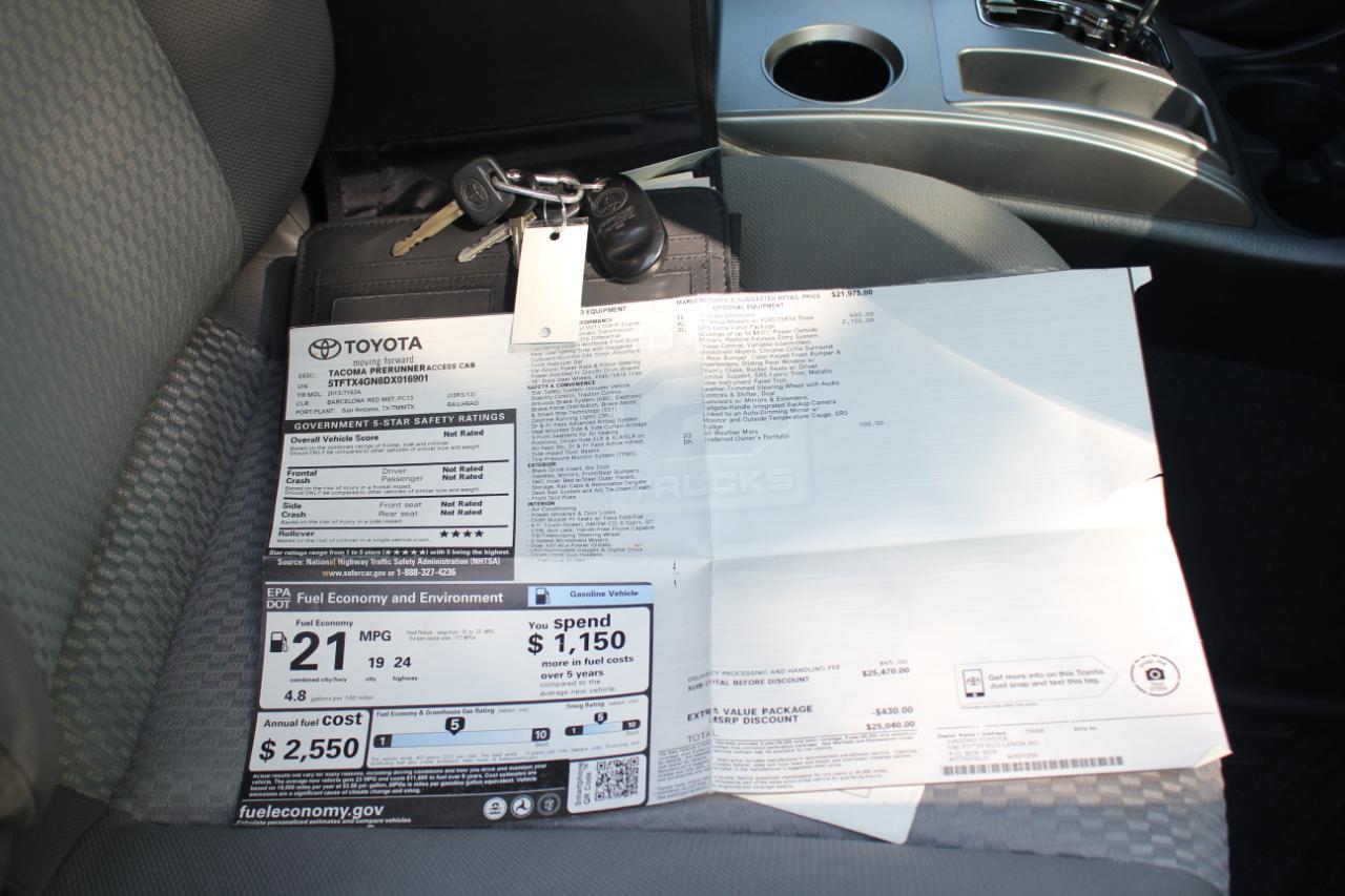 Toyota Tacoma PreRunner Access Cab 2WD 2013