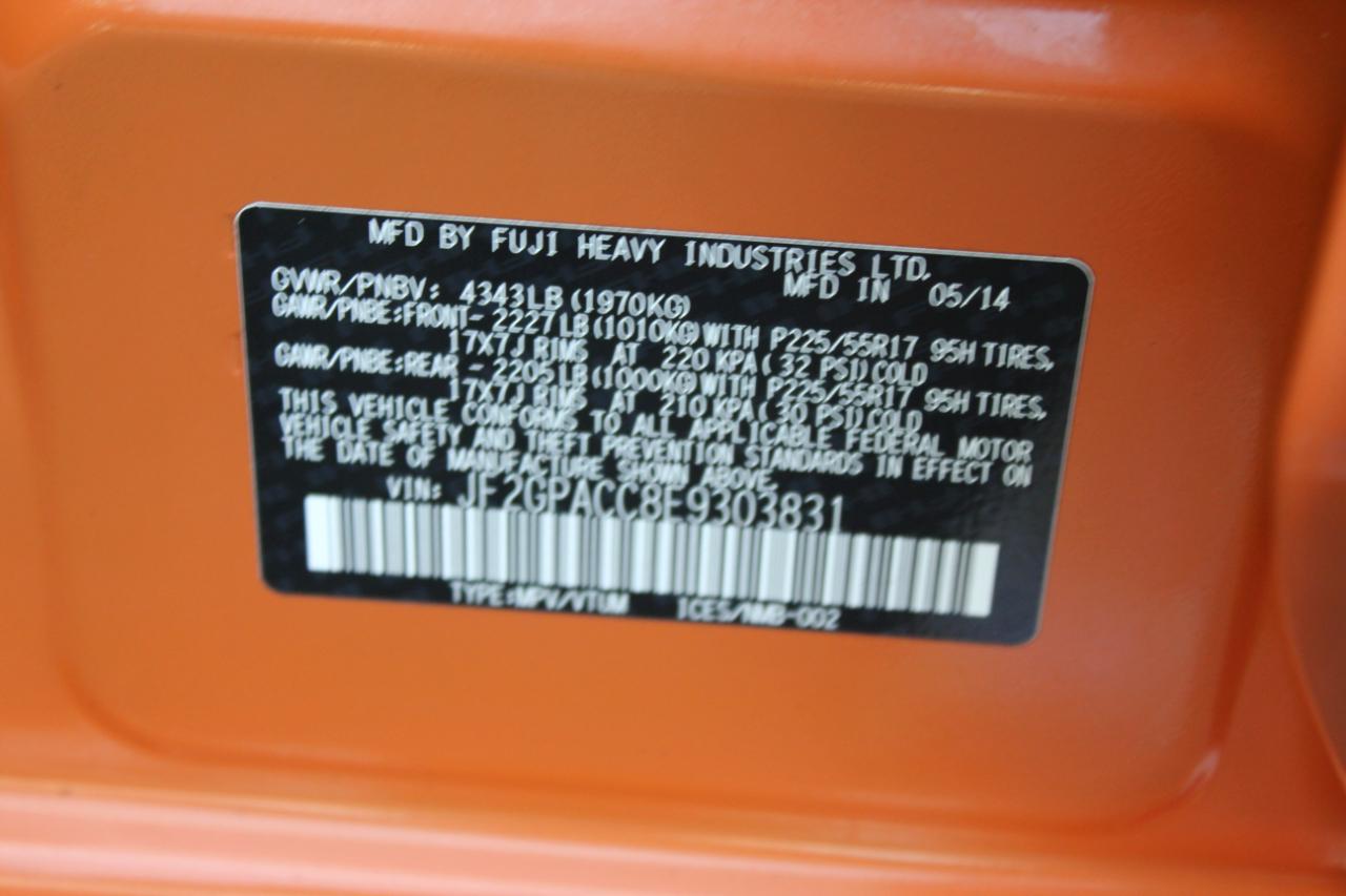Subaru XV Crosstrek 2.0 Limited 2014
