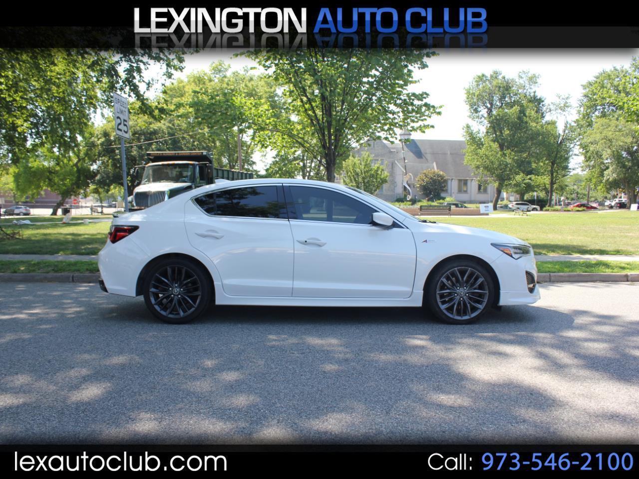 Acura ILX 8-Spd AT w/ Premium & A-SPEC Packages 2020
