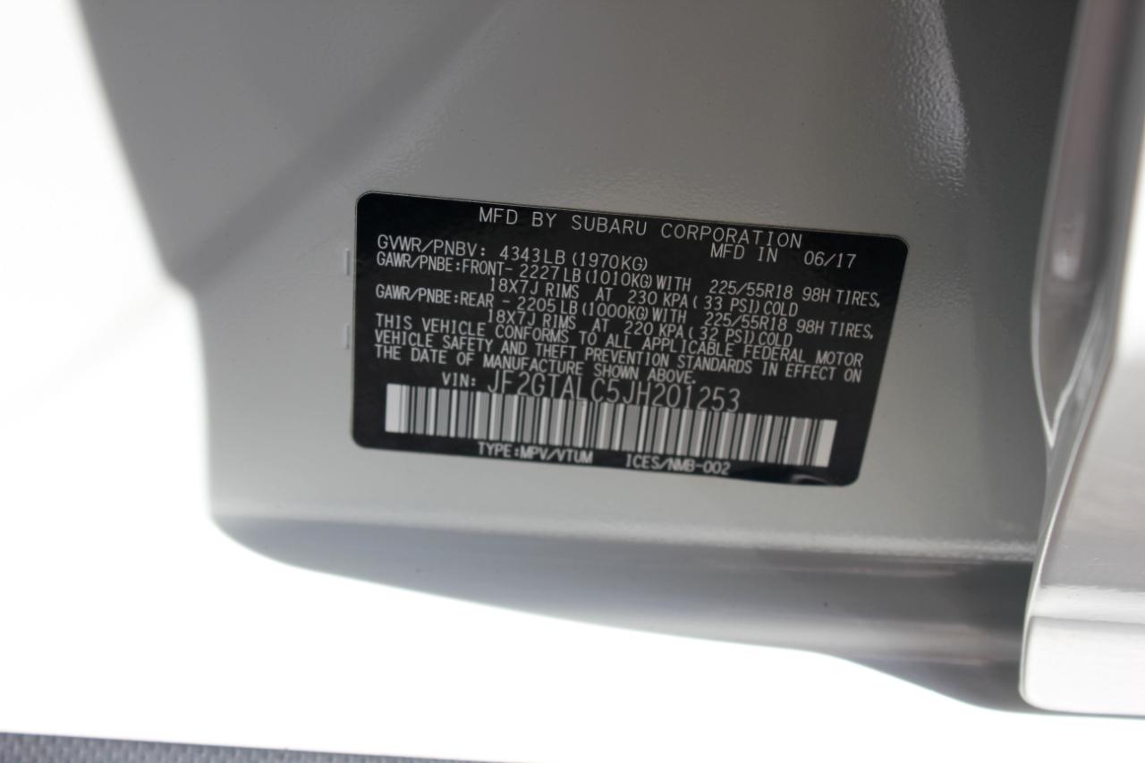 Subaru Crosstrek 2.0i Limited CVT 2018