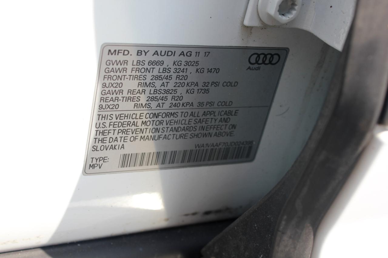 Audi Q7 3.0T Prestige quattro 2018