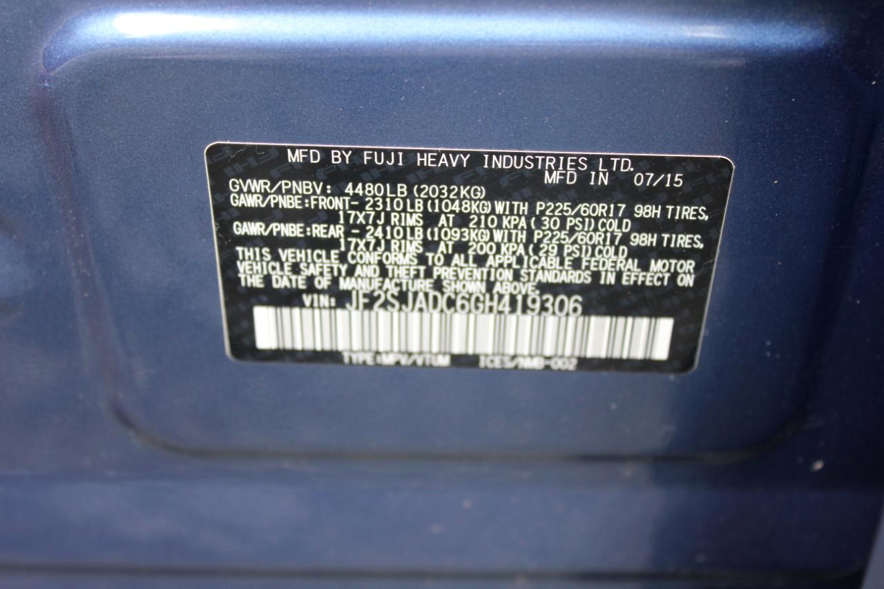 Subaru Forester 2.5i Premium PZEV CVT 2016