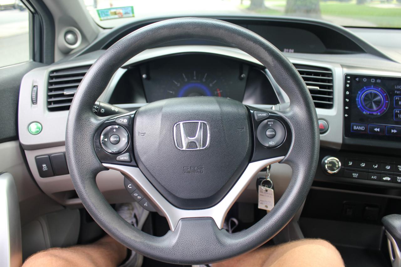 Honda Civic EX Coupe 5-Speed AT 2012