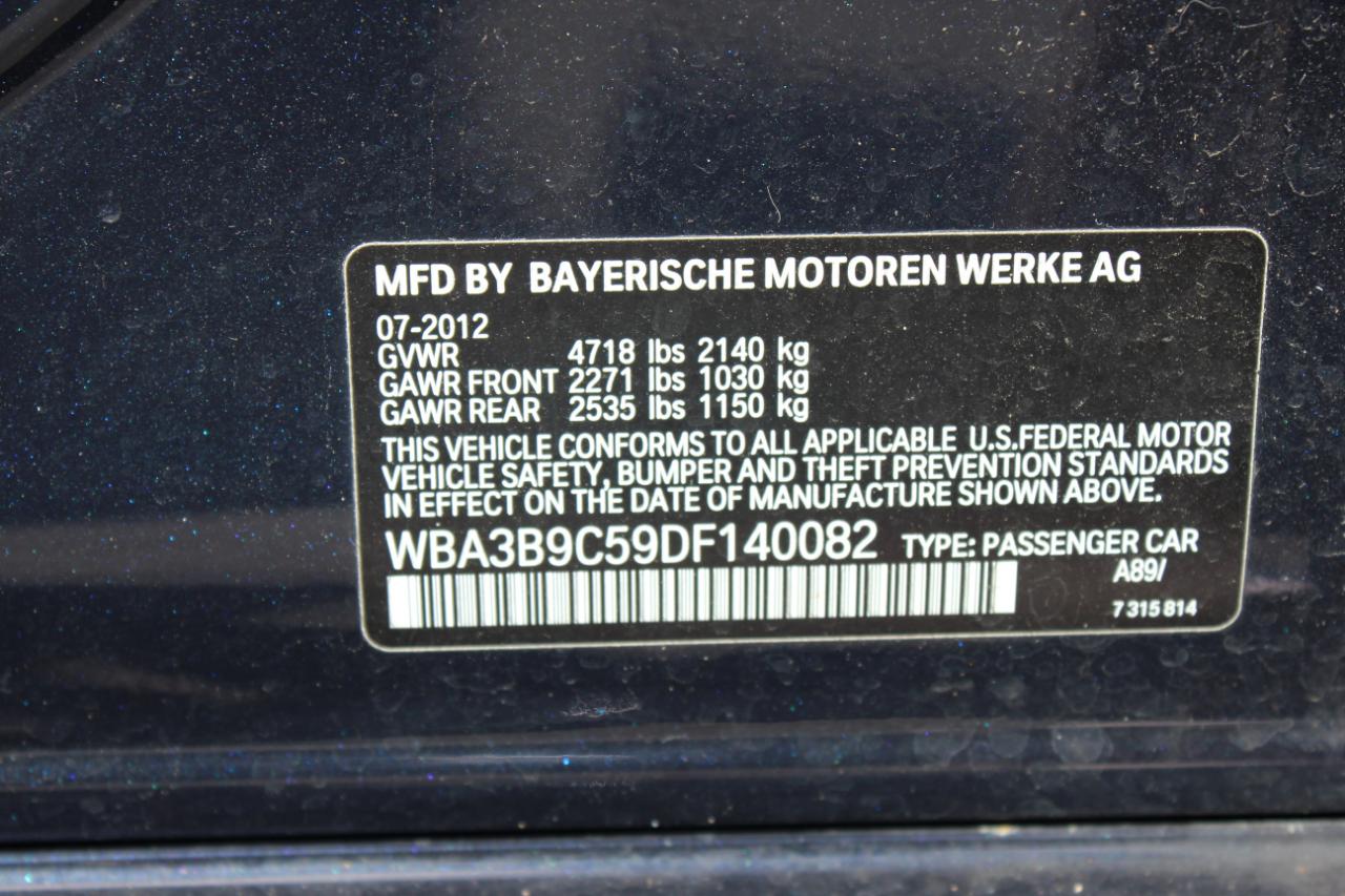 BMW 3-Series 335i xDrive Sedan 2013