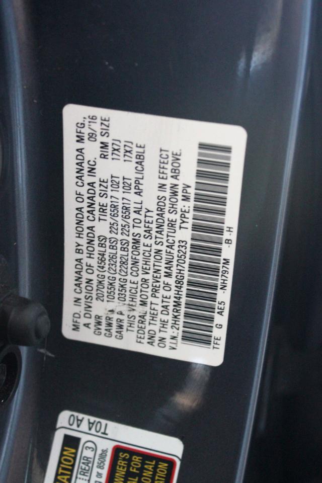 Honda CR-V SE 4WD 2016