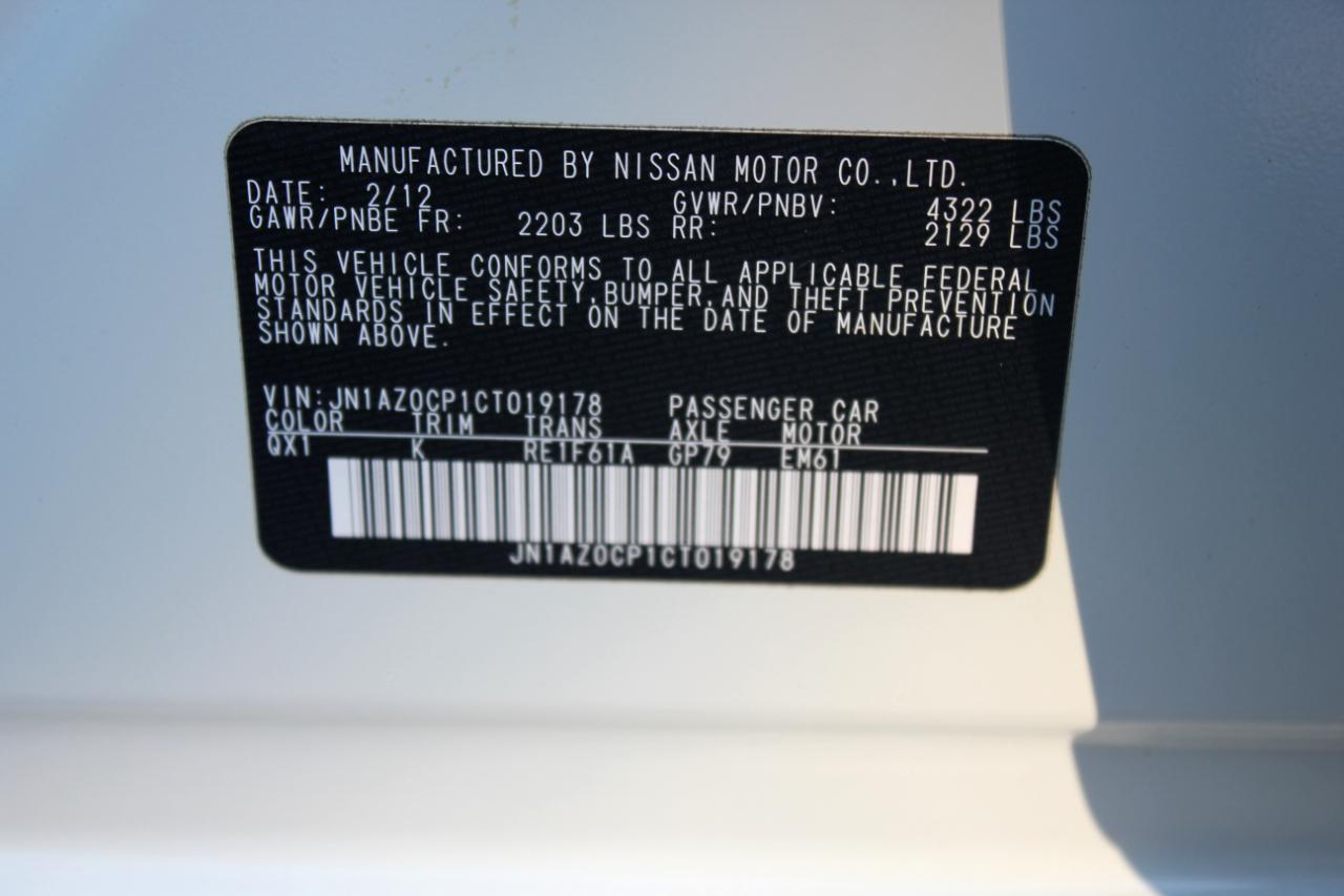 Nissan Leaf SL 2012