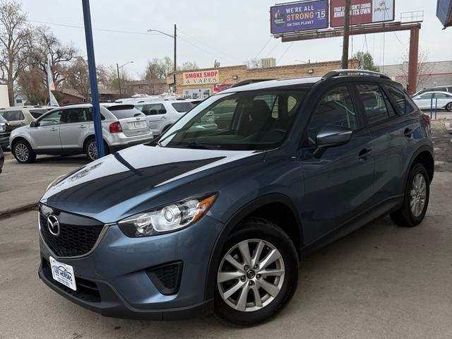 Blue 2015 Mazda CX-5 Sport AWD SUV / Crossover All-Wheel Drive 6-Speed Manual