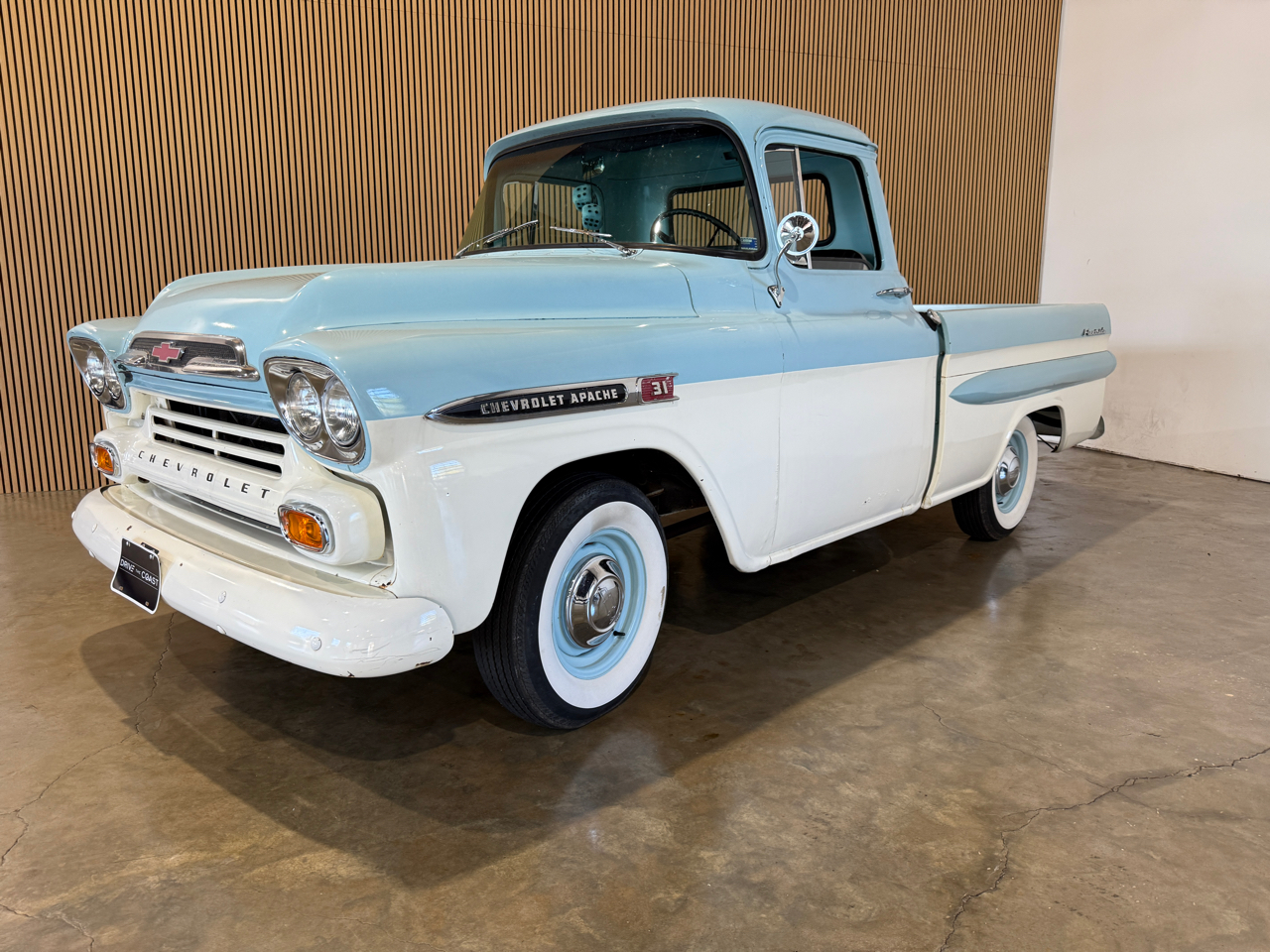 1959 Chevrolet Apache - Light Blue exterior view 1