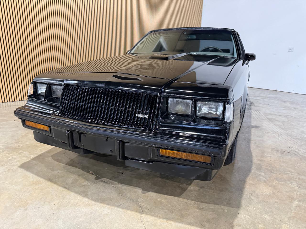 1987 Buick Grand National - Black exterior view 2