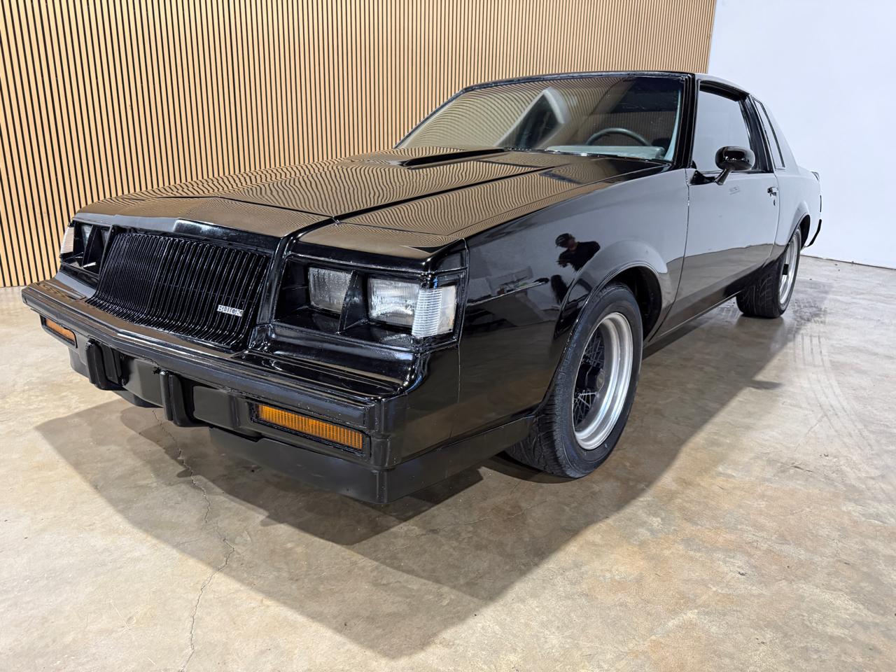 1987 Buick Grand National - Black exterior view 3