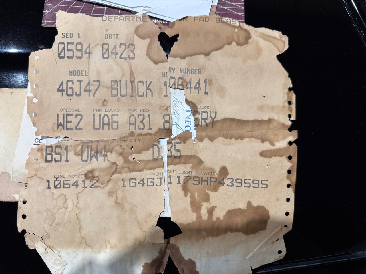 1987 Buick Grand National - Black exterior view 20