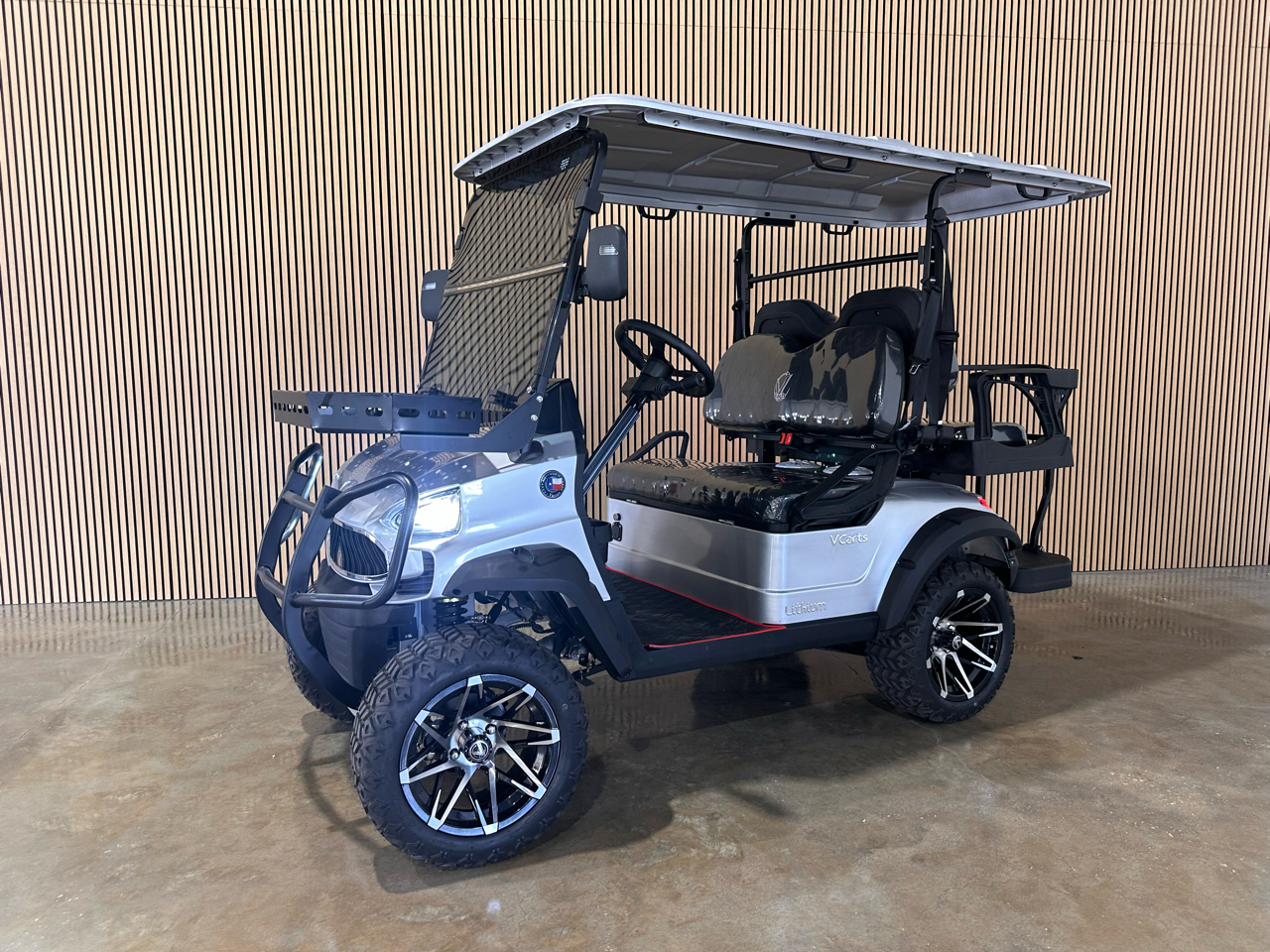 2024 VCarts VC Cruiser 4 seat - Silver exterior view 2