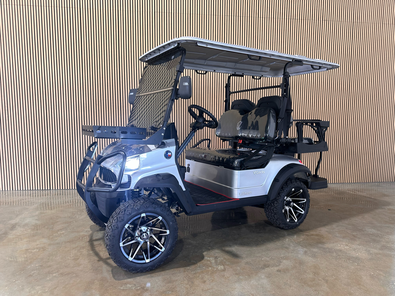 2024 VCarts VC Cruiser 4 seat - Silver exterior view 3