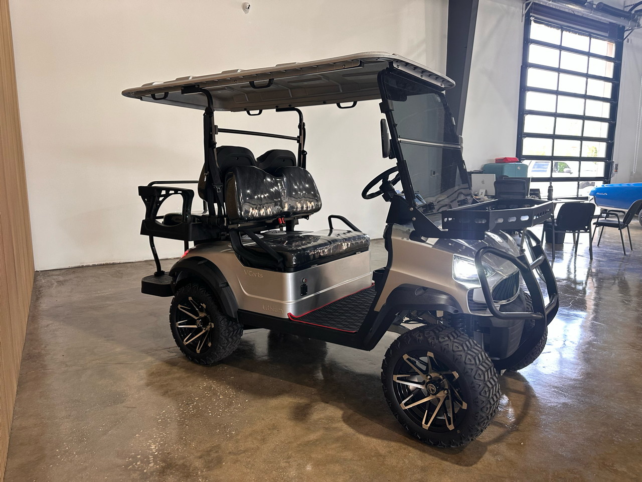 2024 VCarts VC Cruiser 4 seat - Silver exterior view 9