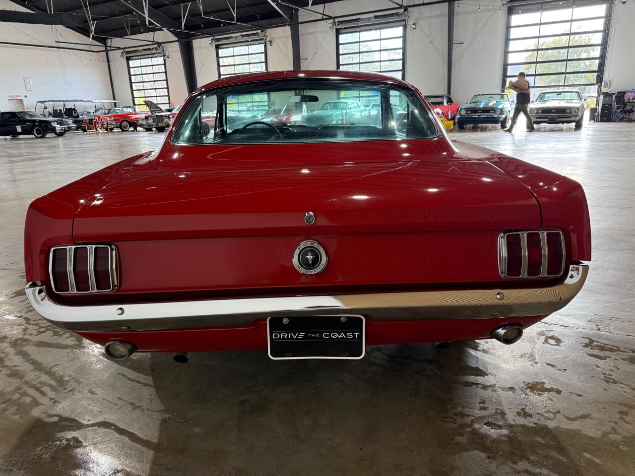 1965 Ford Mustang Fastback K-Code - Red exterior view 11