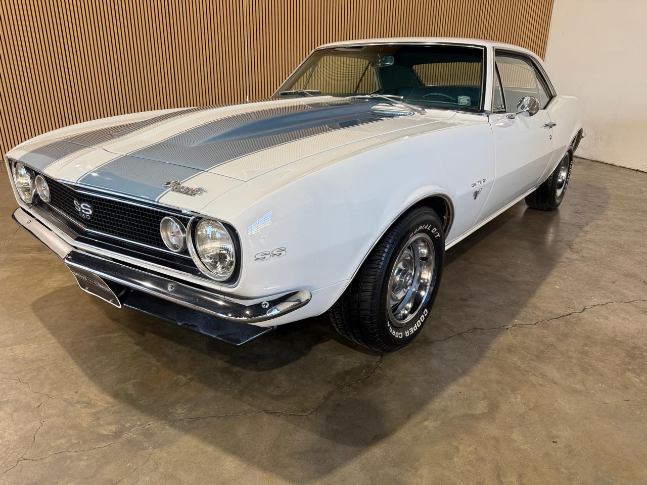 1967 Chevrolet Camaro Coupe - White exterior view 2