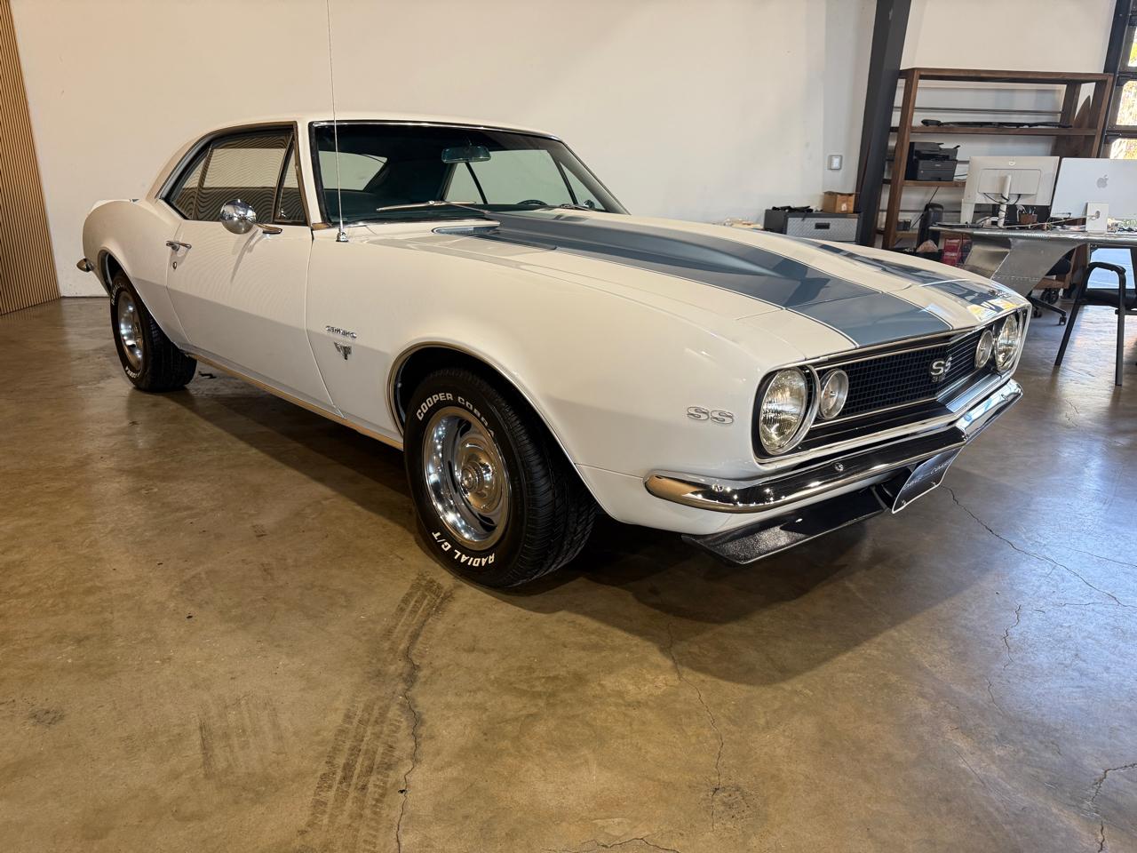 1967 Chevrolet Camaro Coupe - White exterior view 5