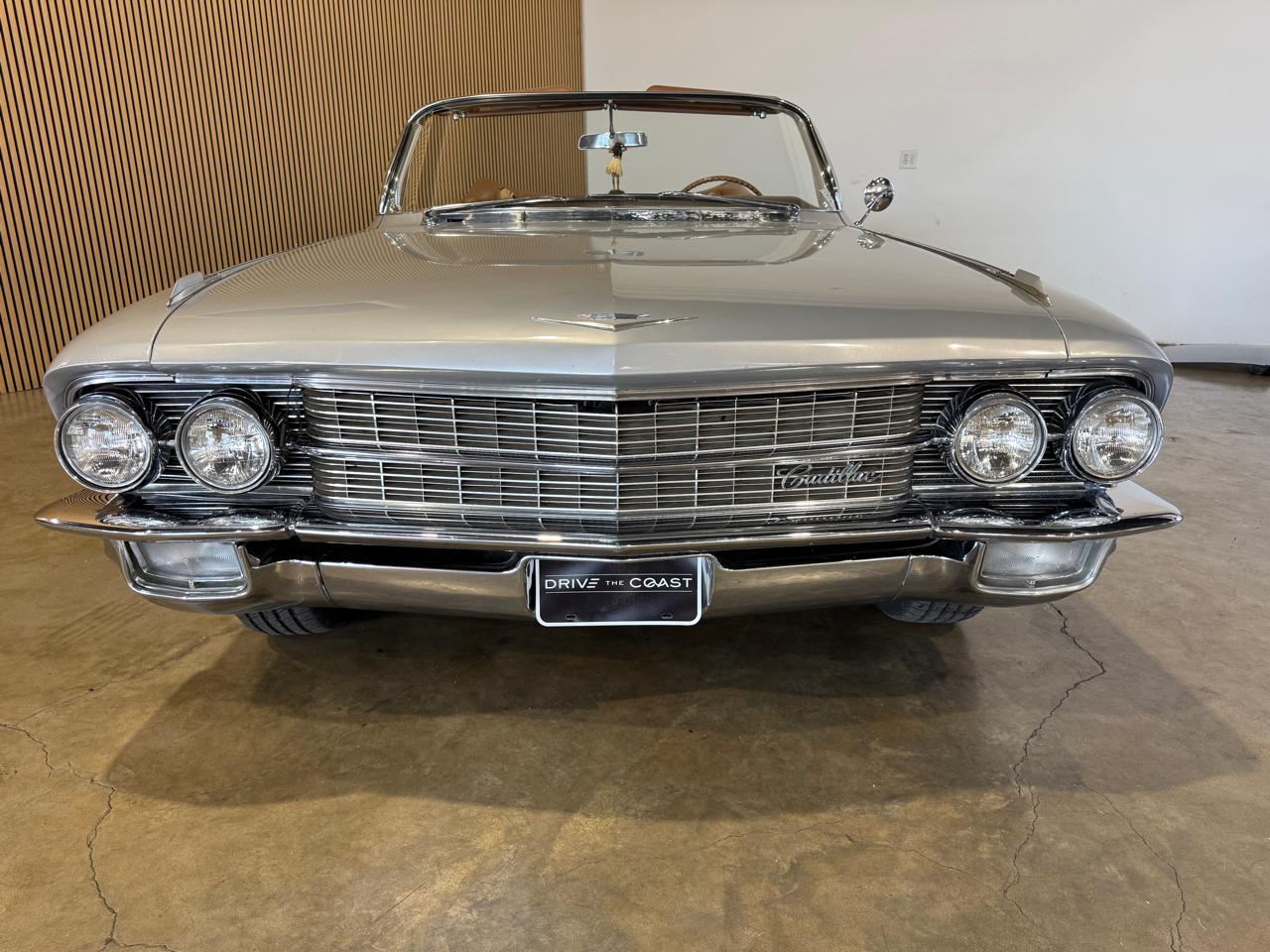 1962 Cadillac DeVille Convertible - Silver exterior view 6