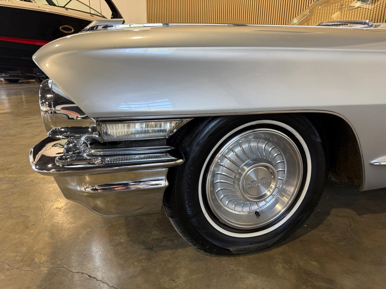 1962 Cadillac DeVille Convertible - Silver exterior view 7