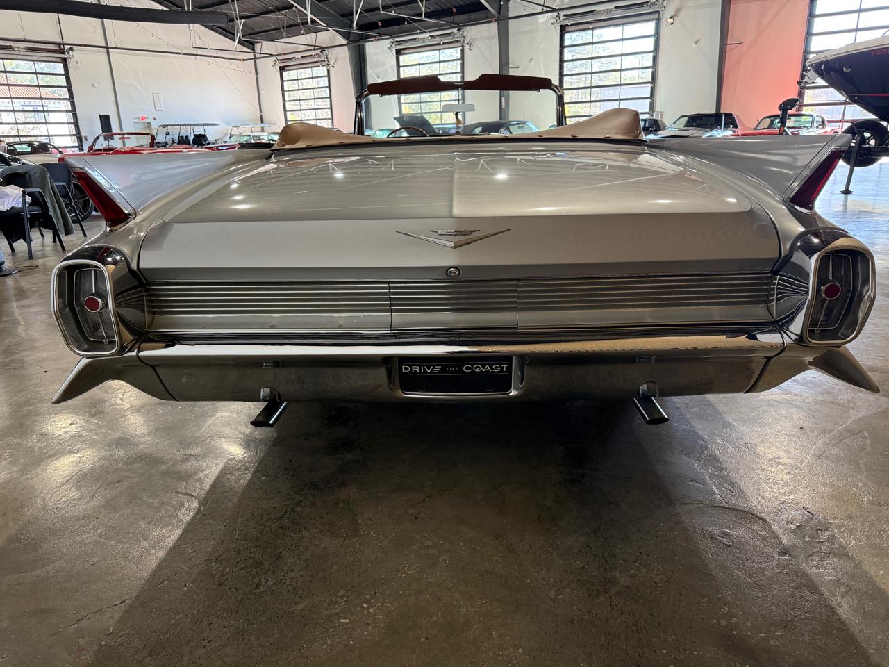 1962 Cadillac DeVille Convertible - Silver exterior view 15
