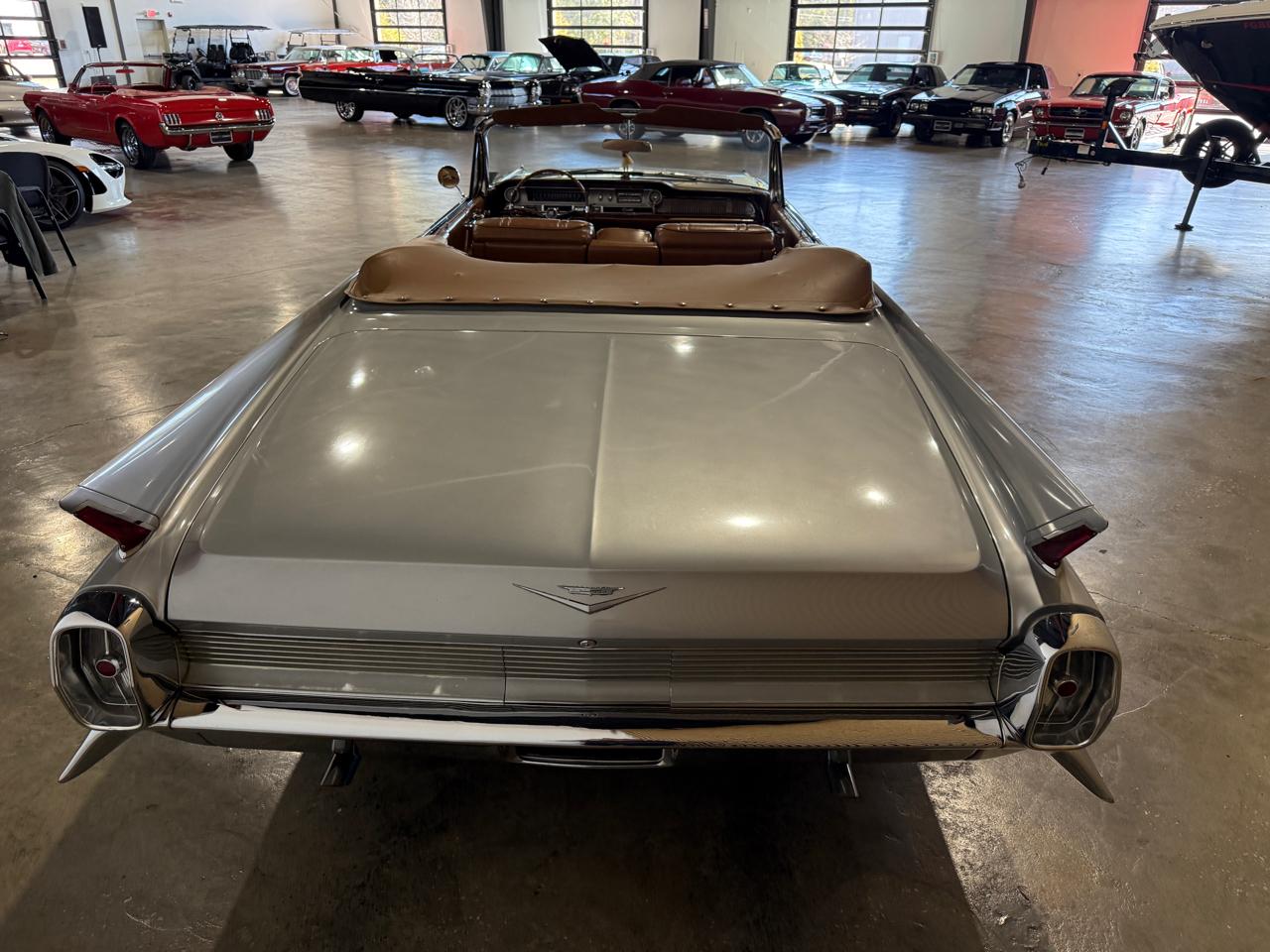 1962 Cadillac DeVille Convertible - Silver exterior view 16