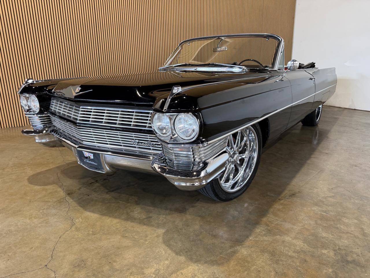 1964 Cadillac DeVille - Black exterior view 2