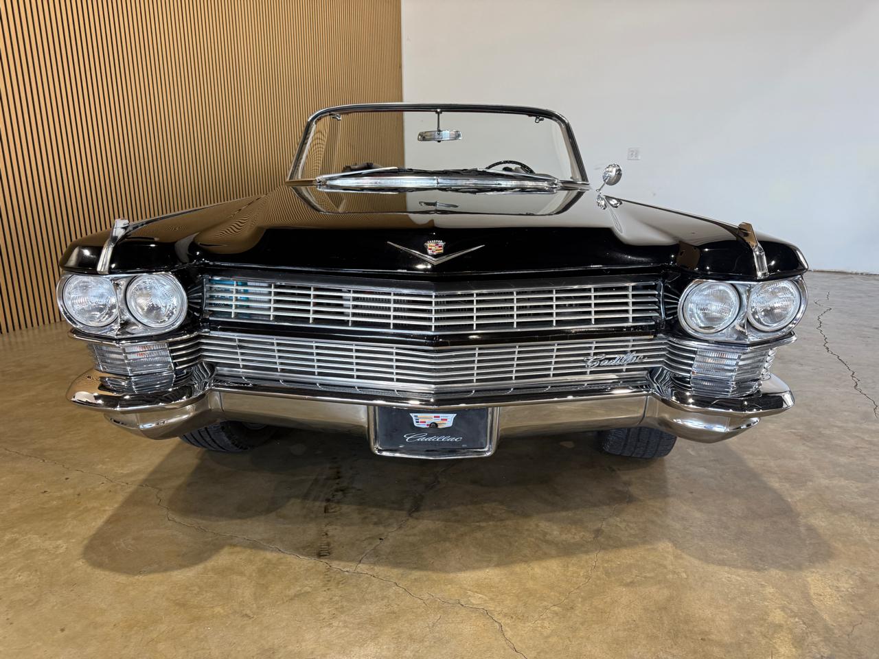 1964 Cadillac DeVille - Black exterior view 3