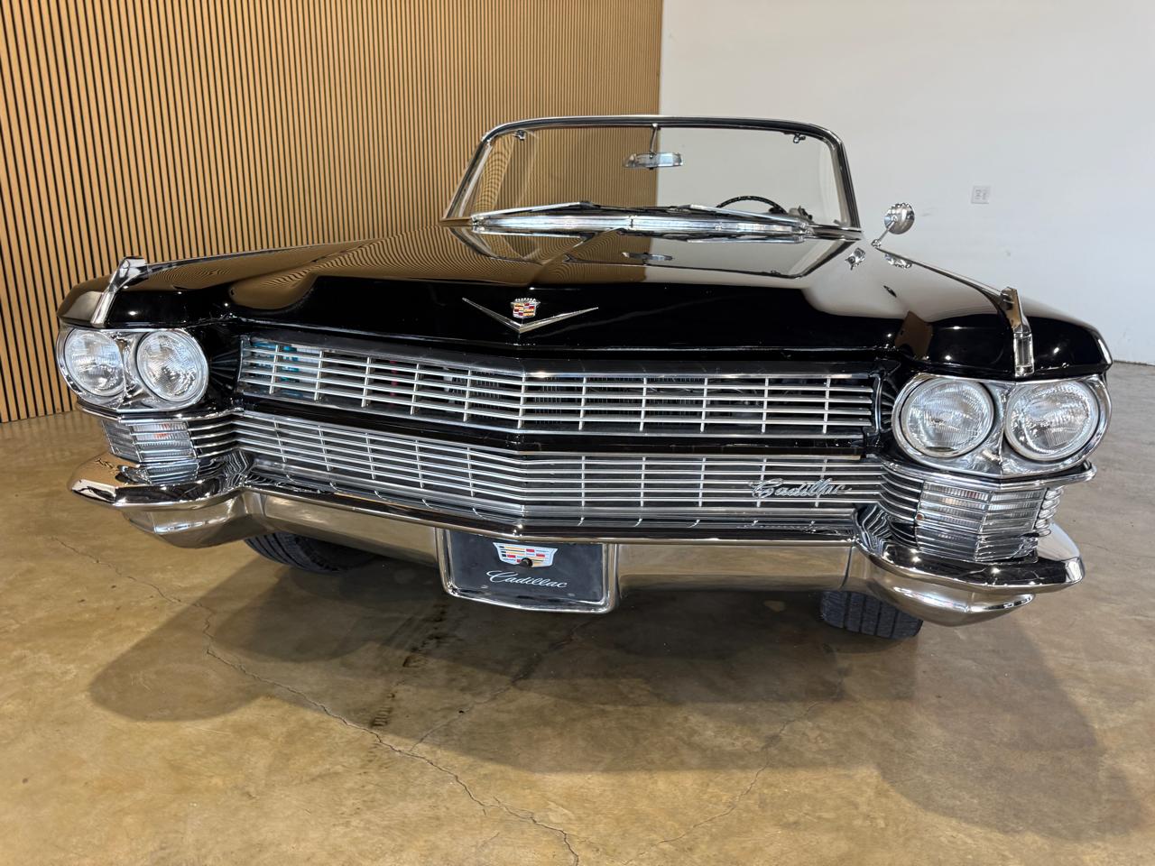 1964 Cadillac DeVille - Black exterior view 4