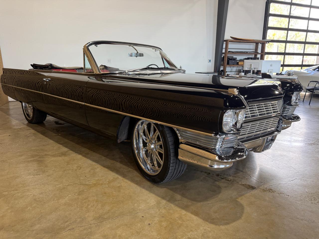 1964 Cadillac DeVille - Black exterior view 9