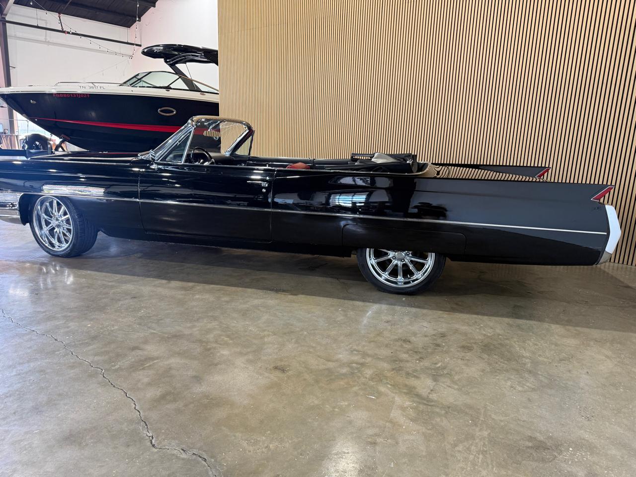 1964 Cadillac DeVille - Black exterior view 15