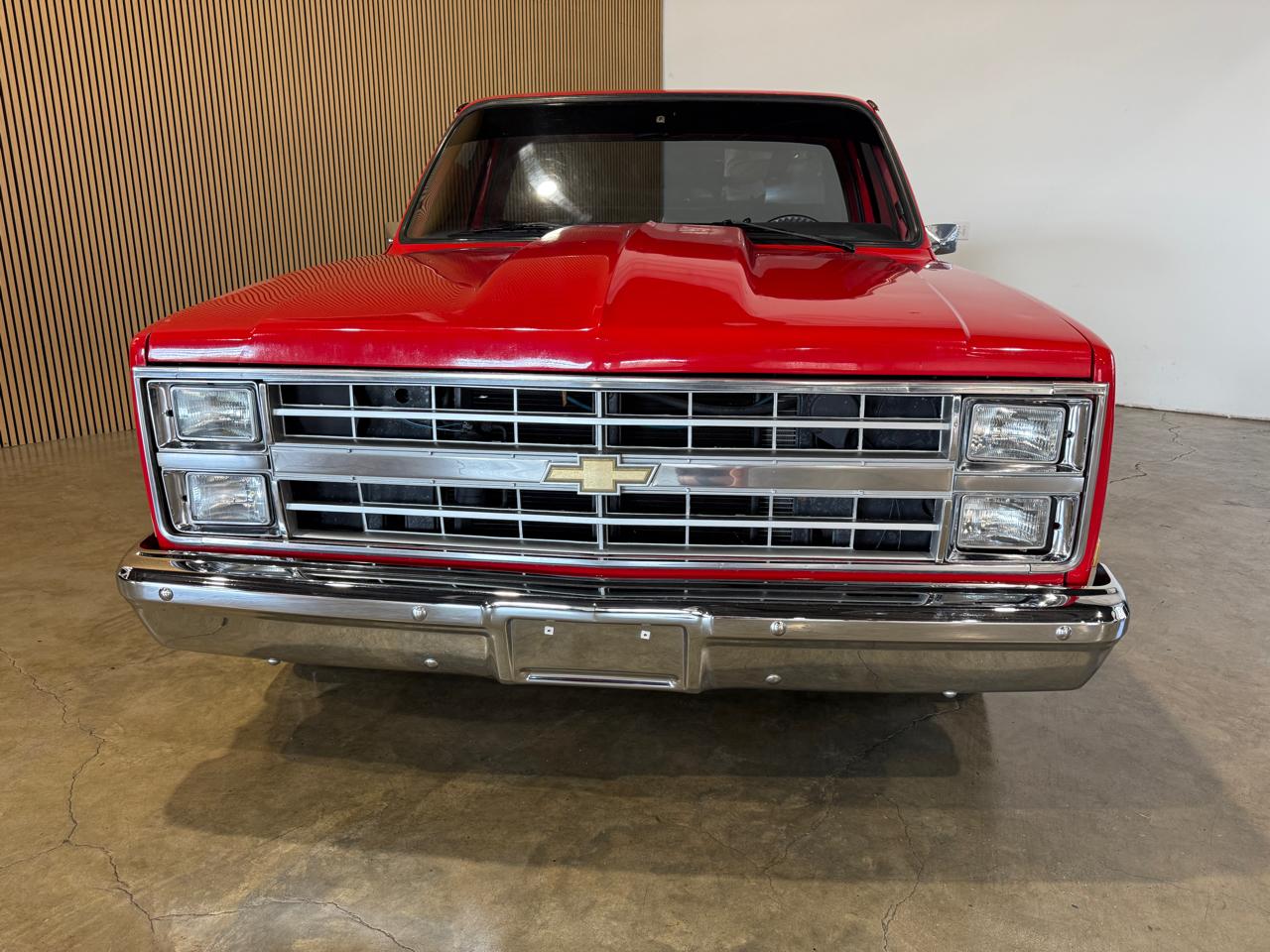 1984 Chevrolet C/K 10 Regular Cab 2WD - Red exterior view 3