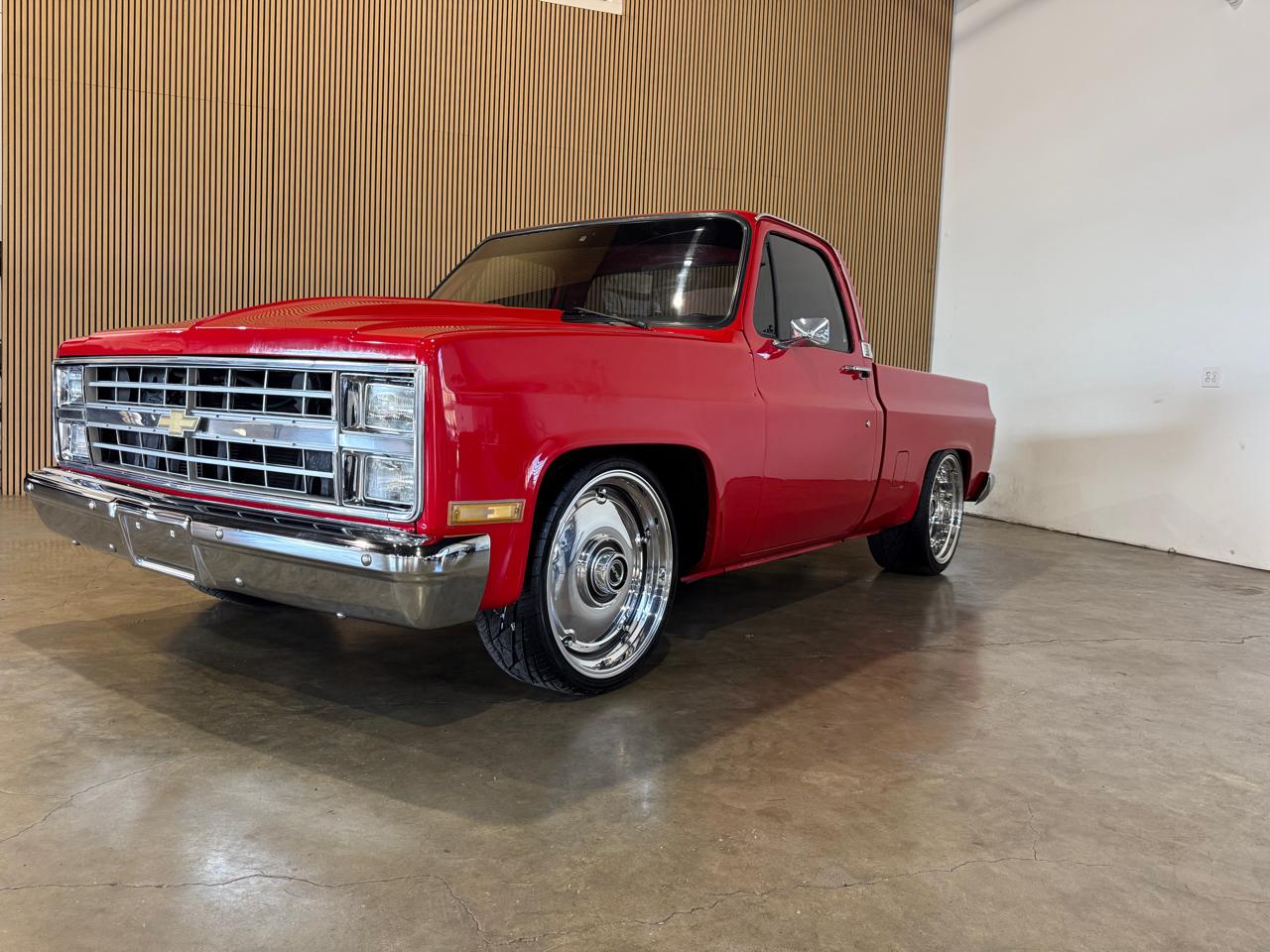 1984 Chevrolet C/K 10 Regular Cab 2WD - Red exterior view 4