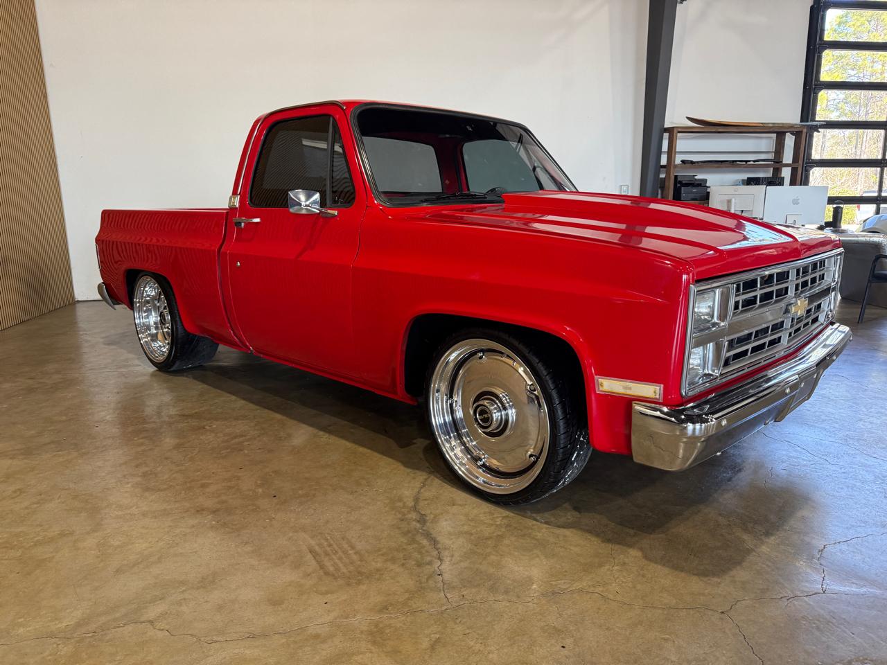 1984 Chevrolet C/K 10 Regular Cab 2WD - Red exterior view 5