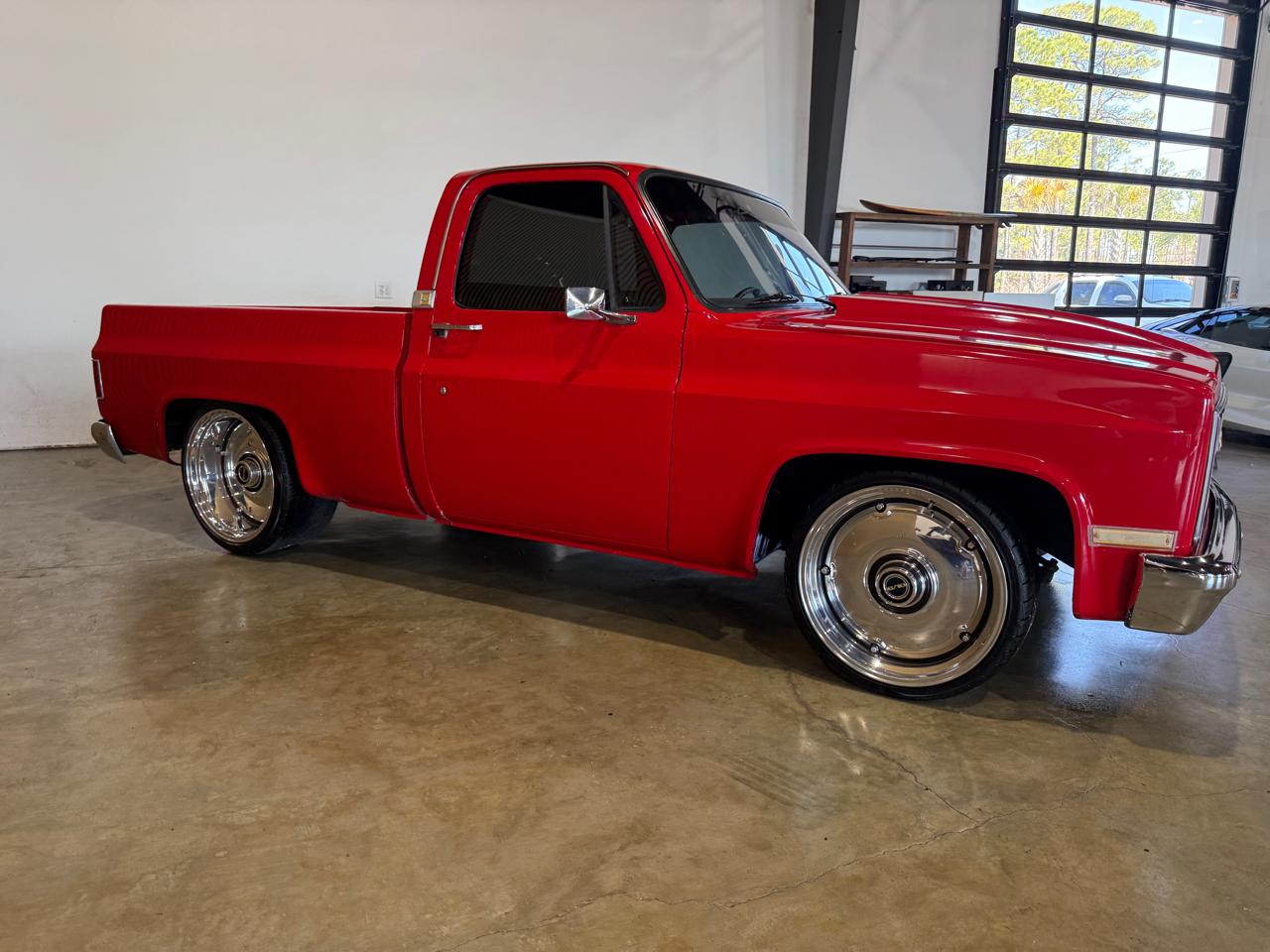1984 Chevrolet C/K 10 Regular Cab 2WD - Red exterior view 6