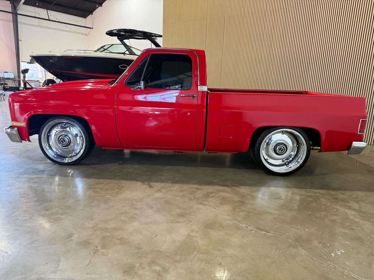 1984 Chevrolet C/K 10 Regular Cab 2WD - Red exterior view 8