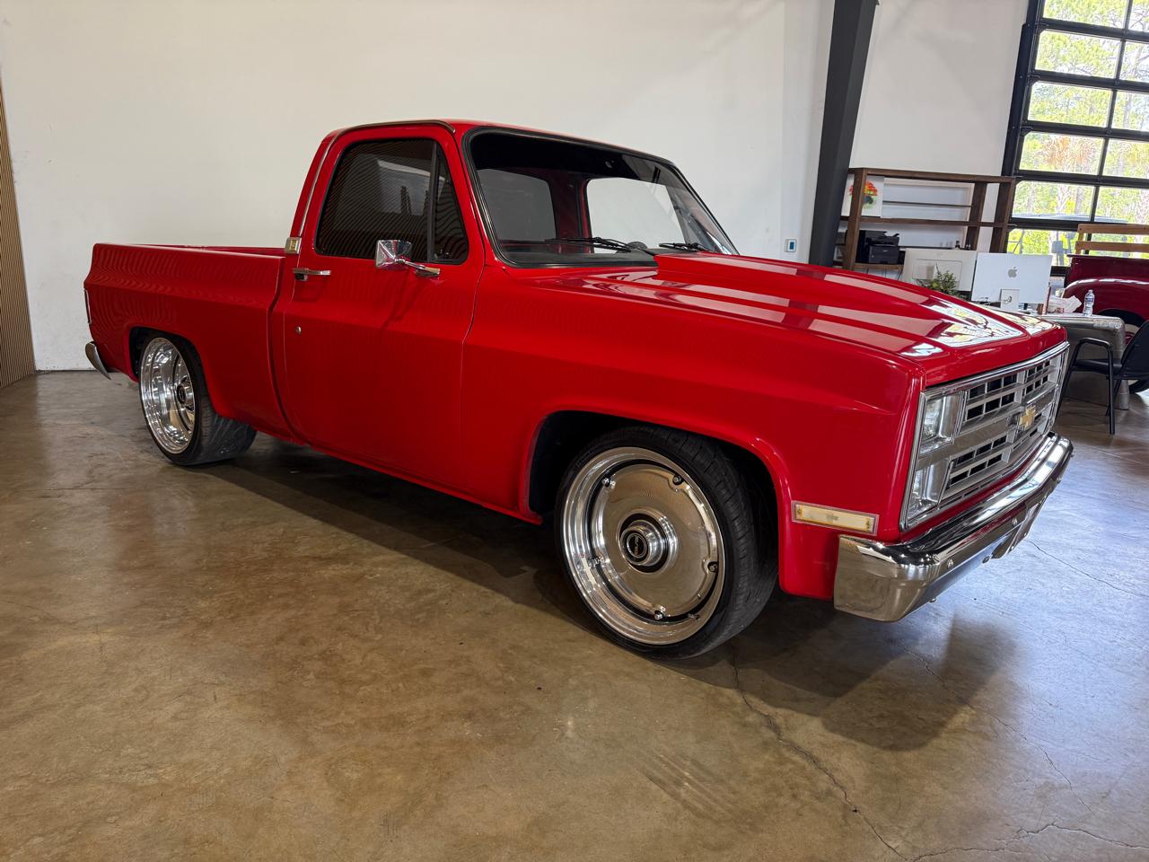 1984 Chevrolet C/K 10 Regular Cab 2WD - Red exterior view 5