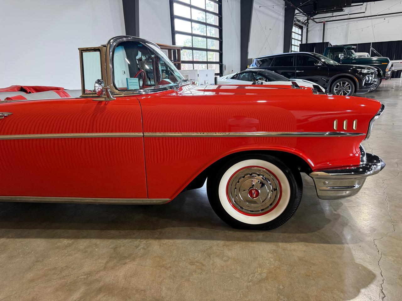 1957 Chevrolet BelAir - Red exterior view 15