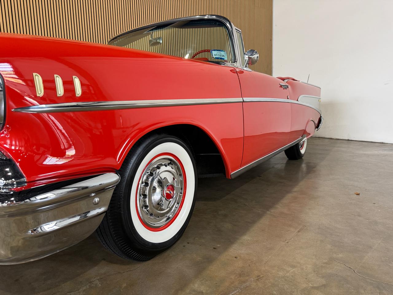 1957 Chevrolet BelAir - Red exterior view 20