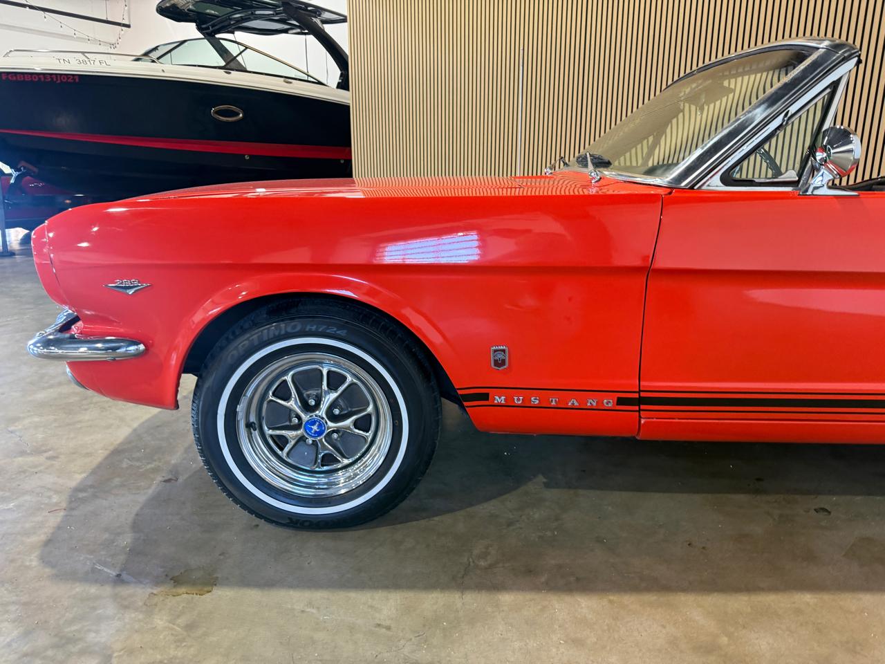 1965 Ford Mustang - Red exterior view 20