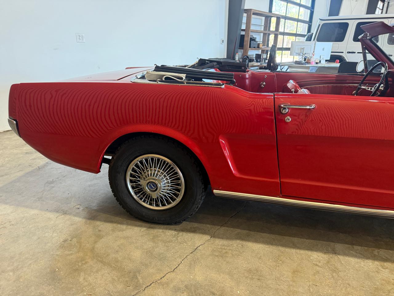 1965 Ford Mustang 2dr Conv - Red exterior view 10