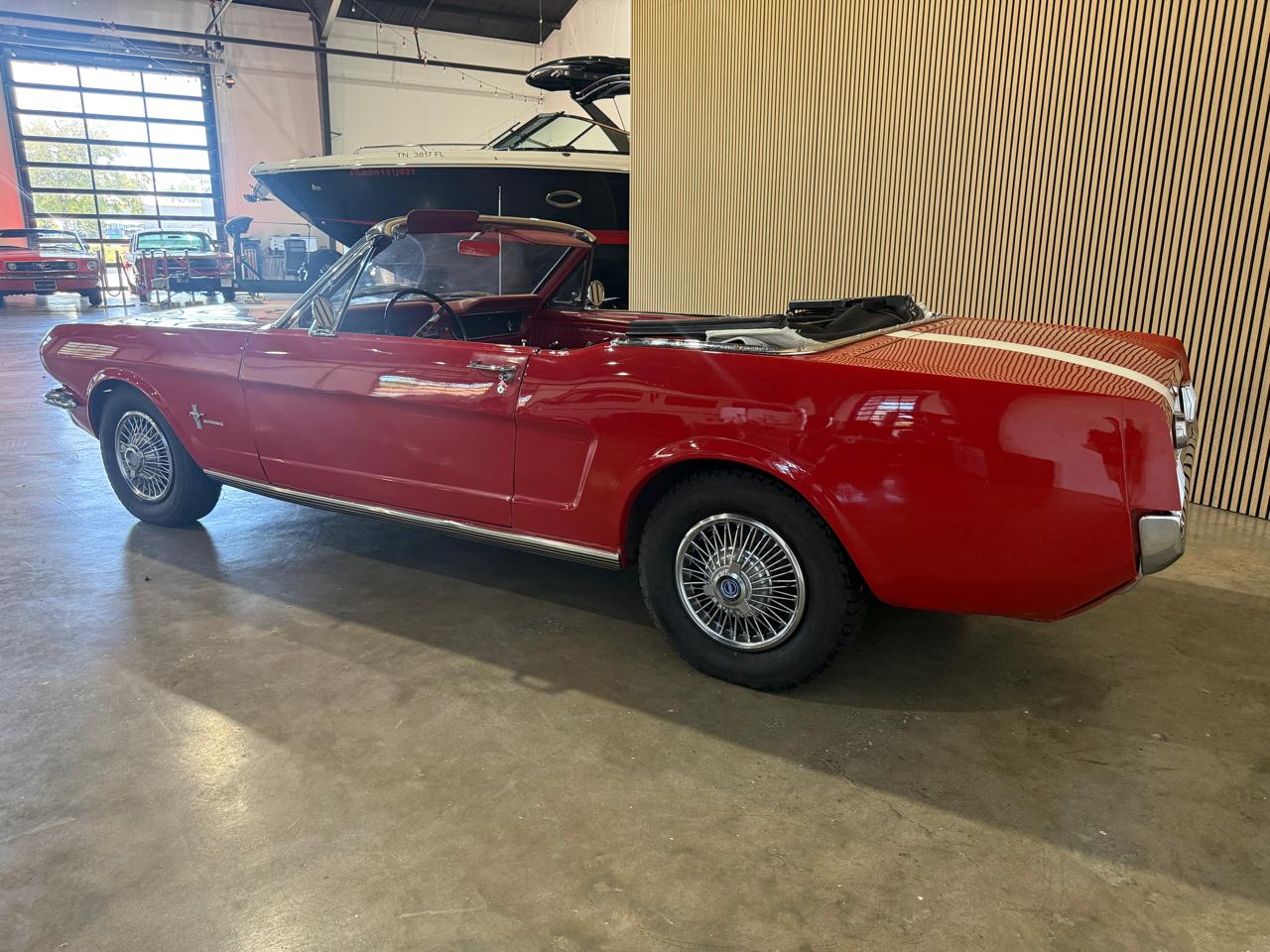1965 Ford Mustang 2dr Conv - Red exterior view 14