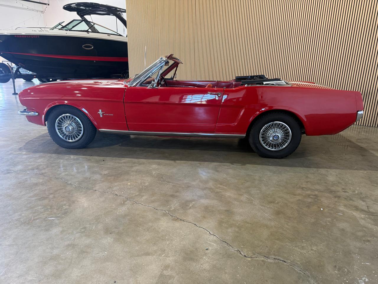 1965 Ford Mustang 2dr Conv - Red exterior view 15