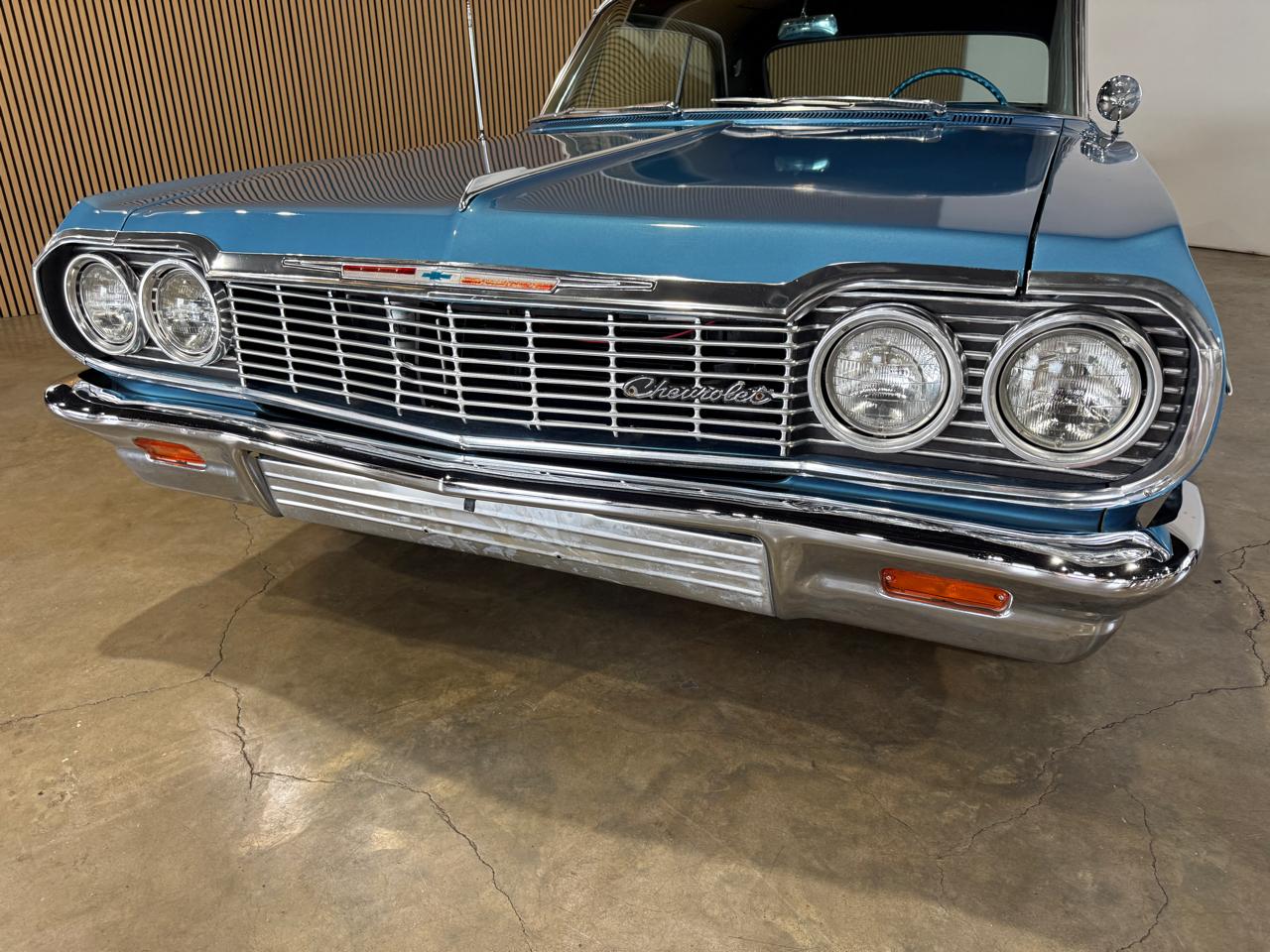 1964 Chevrolet Impala - Blue exterior view 2