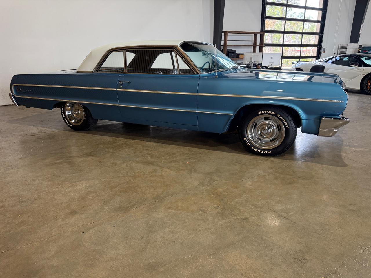 1964 Chevrolet Impala - Blue exterior view 6