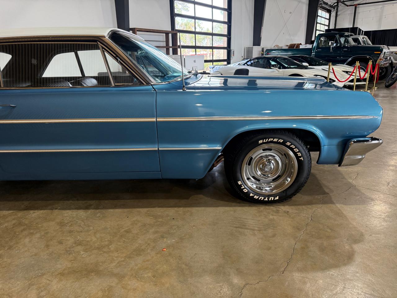 1964 Chevrolet Impala - Blue exterior view 8