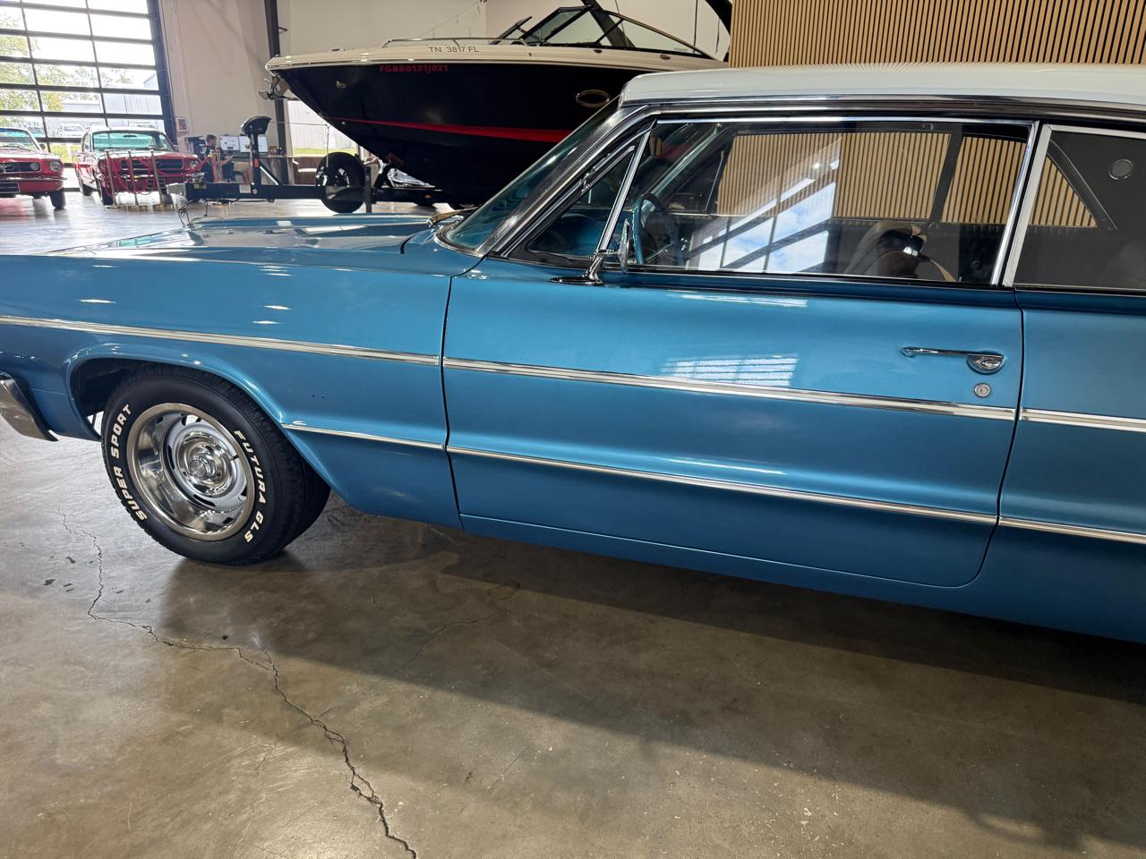 1964 Chevrolet Impala - Blue exterior view 19