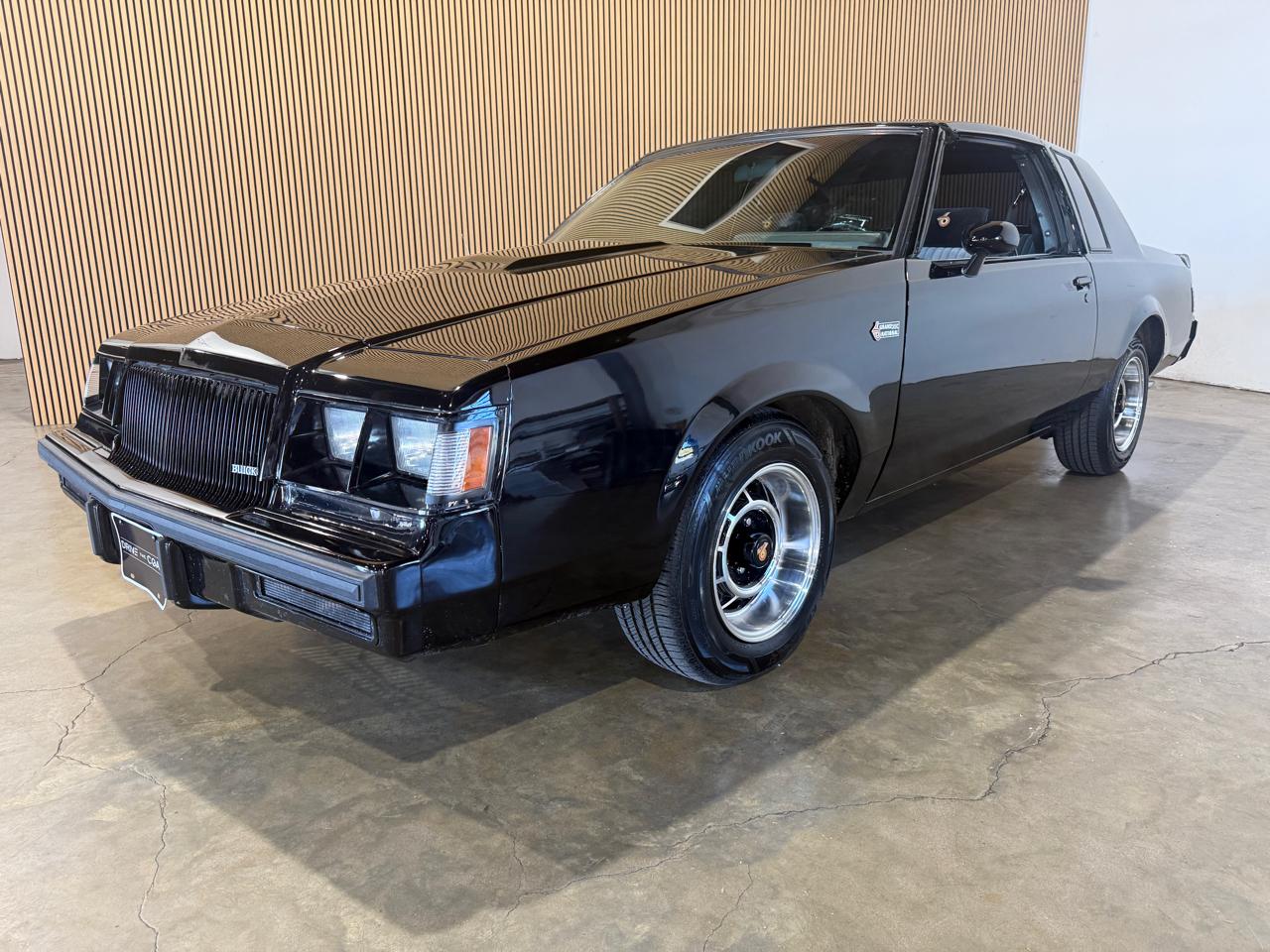 1987 Buick Grand National - Black exterior view 2